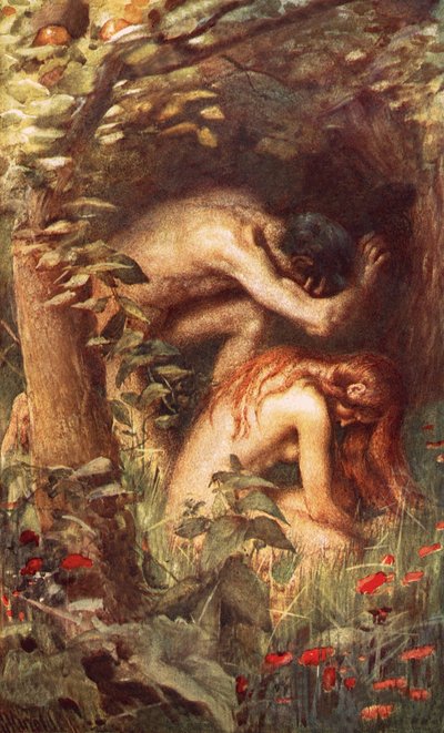 Adam et Eve - Harold Copping